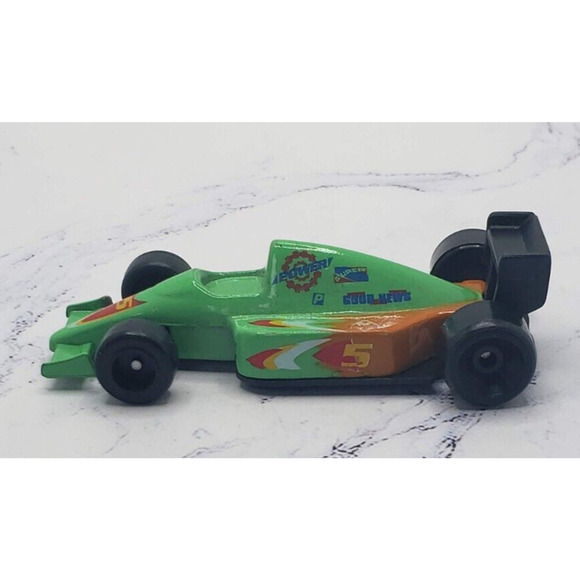 Vintage Retro Green Indy Racing Car Hot Rod Collectible Green Good - Picture 1 of 7